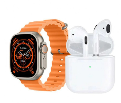 Smartwatch S20 Pro Max + 2 Straps + AirPods 2.2